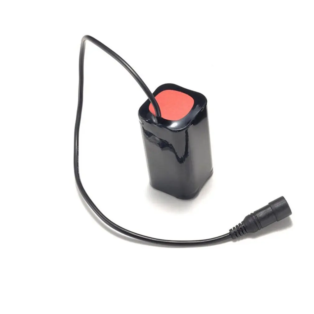 

8.4V USB Rechargeable 6400mAh Lithium Battery 4x18650 Battery Pack 3 Hours Highlight For T6 LED Light Bicycle Head Lamp
