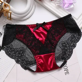

Elastic Unique Transparent Soft Sexy 1PC Party Underwear Adjustable Hot Sale Hollow Out Large size Graceful Comfortable Lace