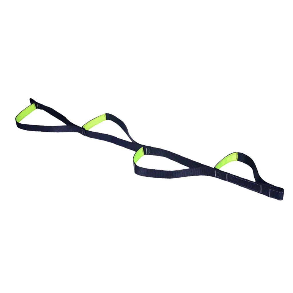 Climbing Rope Ladder, Mountain Step Safety Rope Sling Etrier for Rescue Rappelling Ascending Mountaineering Equipment