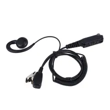 For G-shaped Earhook Earphone Mic Headset Walkie Talkie Radio For Sepura STP8000 Z09 Drop ship