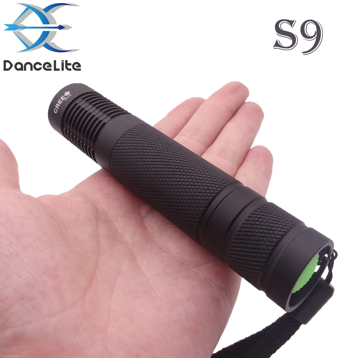 

Portable S9 with XPL V6 HD LEDs 1150Lumens EDC LED Flashlight Linterna For Climbing