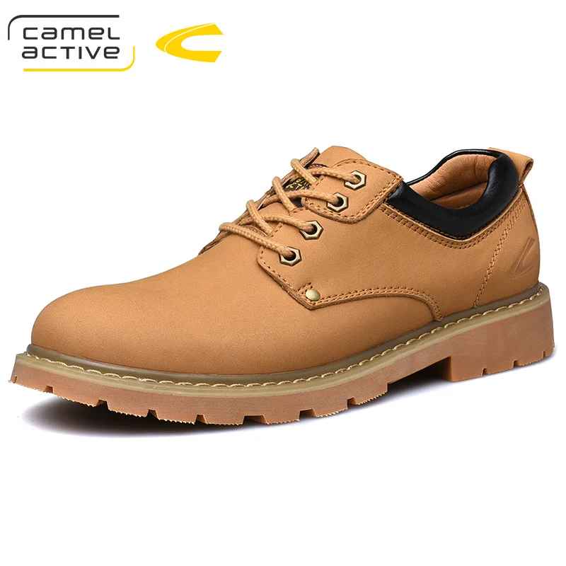 Camel Active/Новинка; мужская повседневная обувь из натуральной кожи; сезон осень; деловая Свадебная обувь в стиле ретро; мягкая мужская обувь из спилка