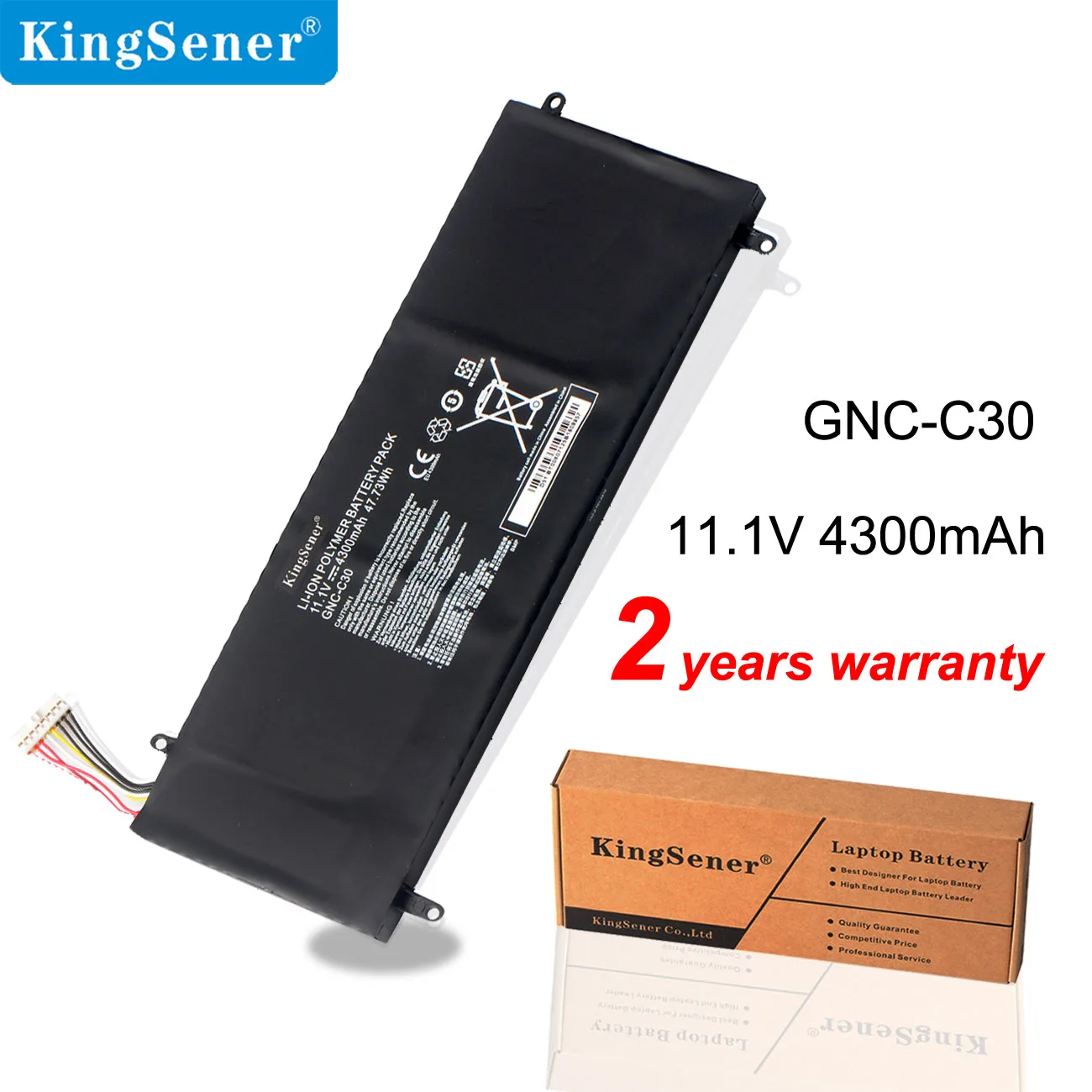 Kingsenr Gnc-c30 Bateria do Portátil para Gigabyte 14 P34g v1 v2 U2442 U2442n U2442s U2442v U24 U24f U24t U2442t U2442d U2442f Series