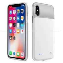 XGODY противоударный и тонкий чехол для аккумулятора 3200 мАч Внешний аккумулятор запасной чехол для iphone X