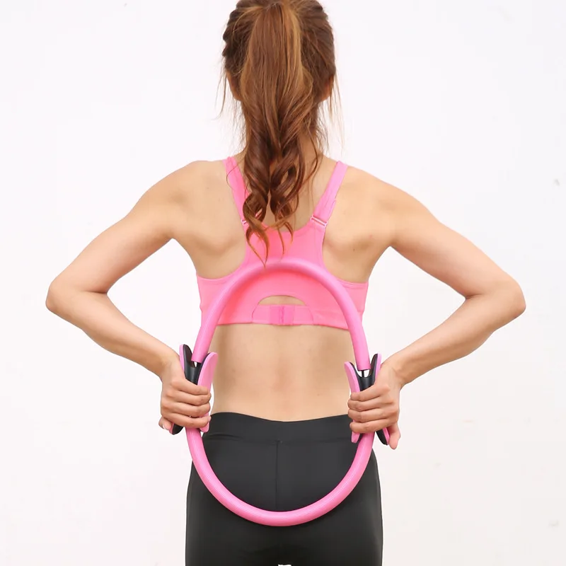 High quality foam yoga Pilates ring muscle exercise sports equipment yoga fitness weight loss shaping tools