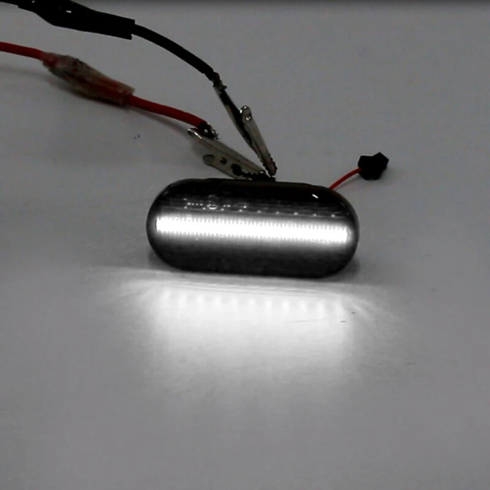 Автомобиля 12V светодиодный, боковой, габаритный фонарь указателя поворота индикаторная лампа для Fiesta Фокус MK2