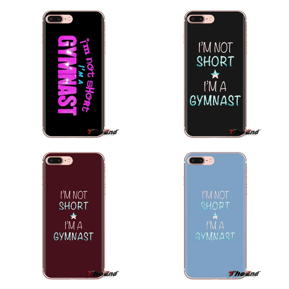 Чехол для телефона I'm Not короткий a gymast Print huawei G7 G8 P7 P8 P9 Lite Honor 4C 5X 5C 6X mate 7 8 9 Y3 Y5 Y6 II 2