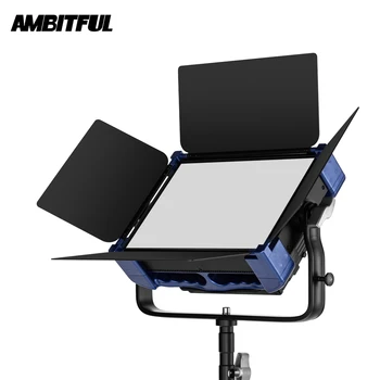 

AMBITFUL P120DT-W Professional LED Video Light 90W Bi-Color 2800K-5600K CRI97+TLCI99 0 Noise for News Interview Video Shoting