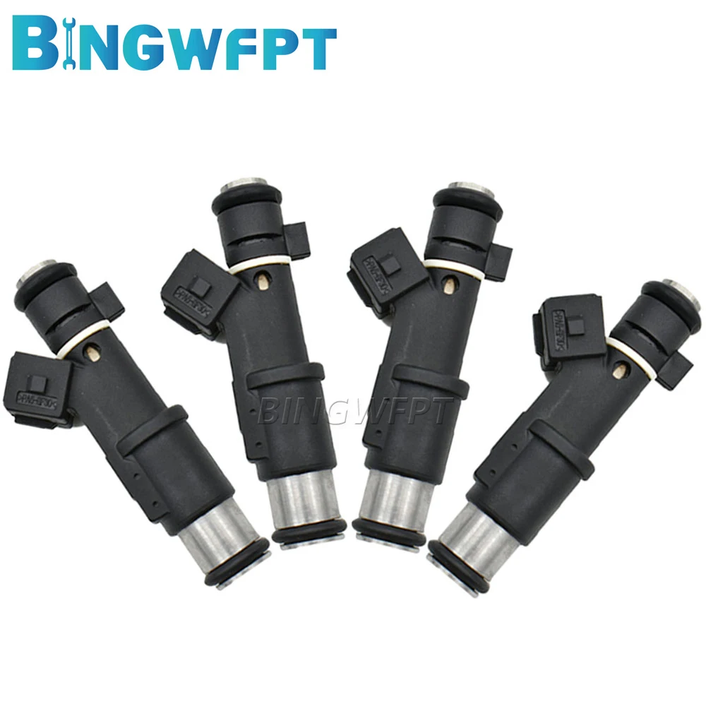 

4X Nozzle 1984E2 01F003A 1984.E2 348004 75116328 For Peugeot 206 307 406 407 607 806 807 Fuel Injectors