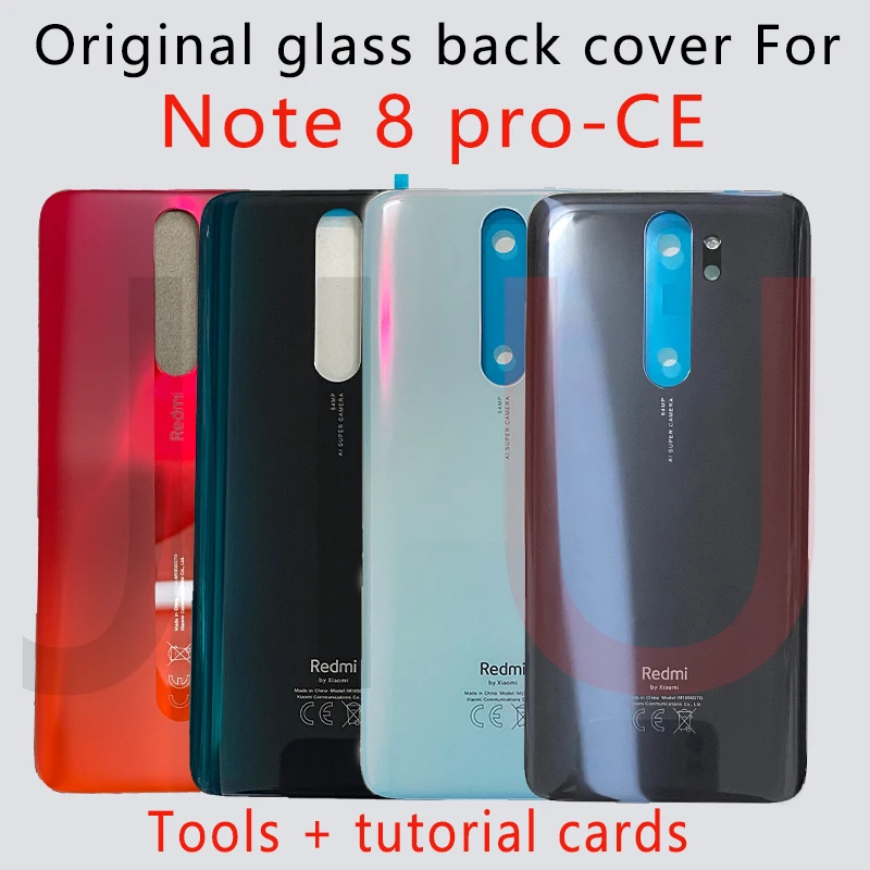 Чехол-накладка для Redmi Note 8 Pro pro со стеклянной крышкой | Мобильные телефоны и