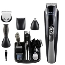 Многогранная многофункциональная бритва перезаряжаемая машинка для стрижки волос кусачки бритва Km600 оптом