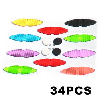 

14/24/34PCS Multicolor DIY Magnetic Building Sets 3D Building Flexible Blocks Early Education Soft Bendable Toys For Kids Hot