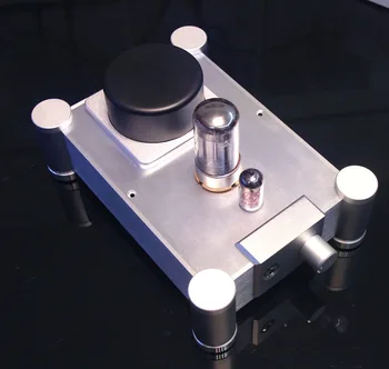 

Finished 6N5P + 6N11 Class A single-ended tube headphone stereo amplifier