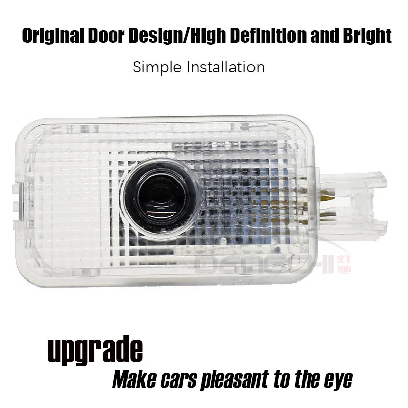 2 pieces voiture Logo porte bienvenue lampe voiture светодиодный лазерный проектор pour Subaru Forester Outback herritage Impreza XV