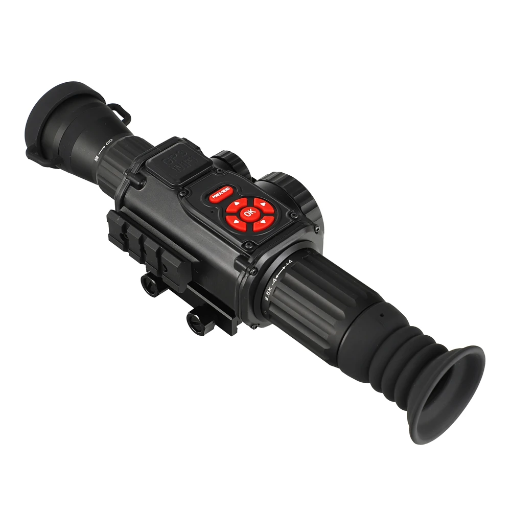 ohhunt Digital Night Vision Riflescope Video Recorder GPS WiFi Compass HDMI with IR Illuminator Day and Night use Hunting Scope (11)