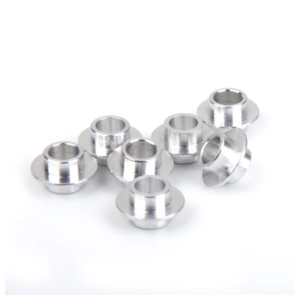40pc Skateboard Scooter Quad Roller Inline Skate Wheel Bearing Spacers Silver