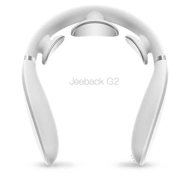 White Xiaomi шейный массажер G2 хиропрактический шейный протектор шеи Многофункциональный горячий компрессионный Электрический физиотерапия - Цвет: White