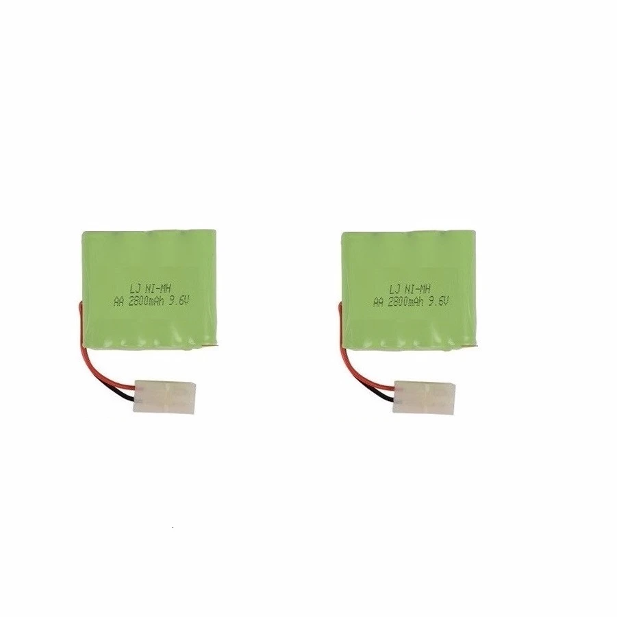 Модель M) Ni-MH 9,6 v 2800mah батарея+ 9,6 v зарядное устройство для Rc игрушечного автомобиля танка поезд Робот Лодка пистолет AA 9,6 v перезаряжаемый аккумулятор - Цвет: Light Yellow