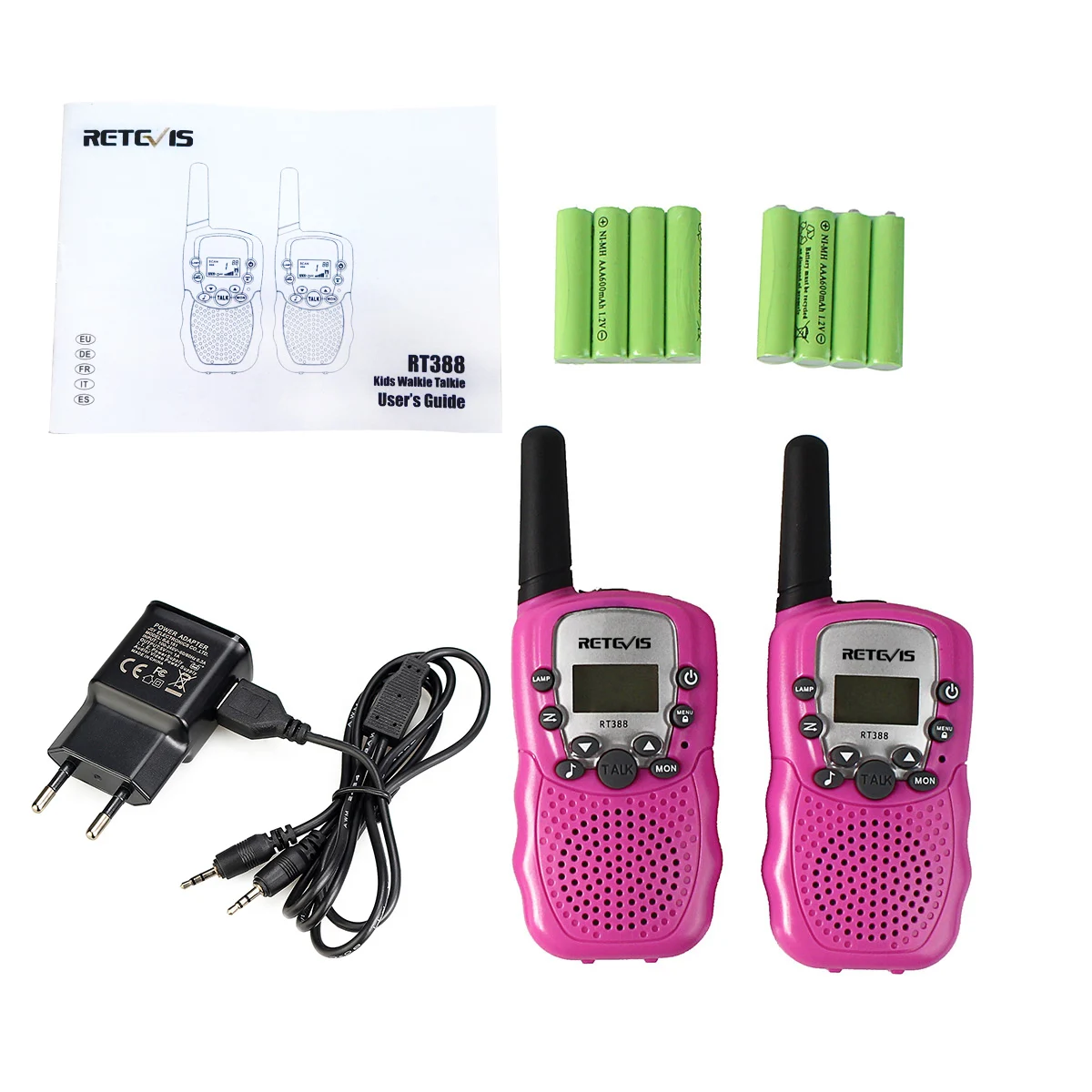 Talkie Walkie Enfants Rechargeable,Toki Walki Enfant Longue Portée