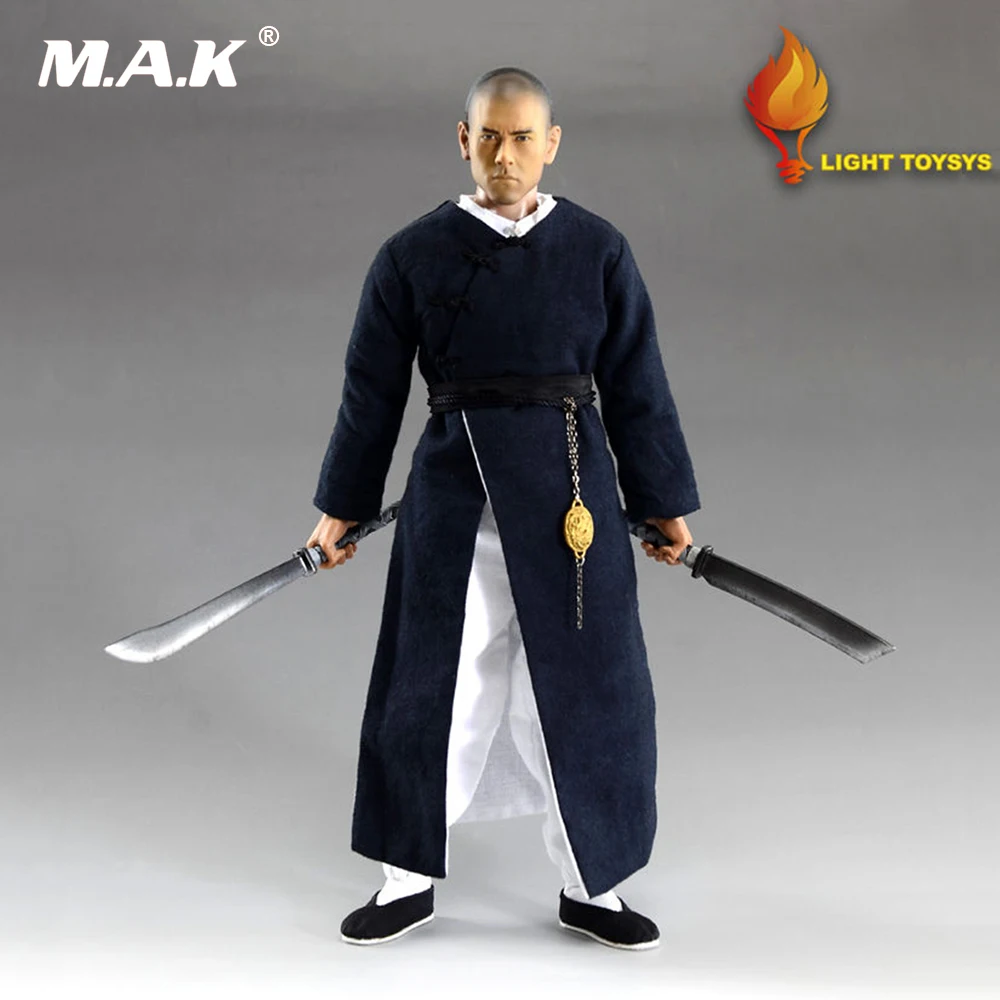 Полный набор кукла 1/6 Fung Fu Master Jet Li Wong Fei-hung фигурка с 2 головками для фанатов коллекция игрушек