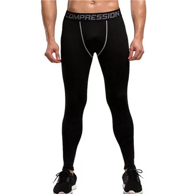 style2-black DIHOPE, мужские колготки для бега, брюки,, мужские спортивные Леггинсы, спортивная одежда, быстросохнущие, дышащие, Pro, компрессионные, для спортзала, фитнеса, атлетические - Цвет: style2-black
