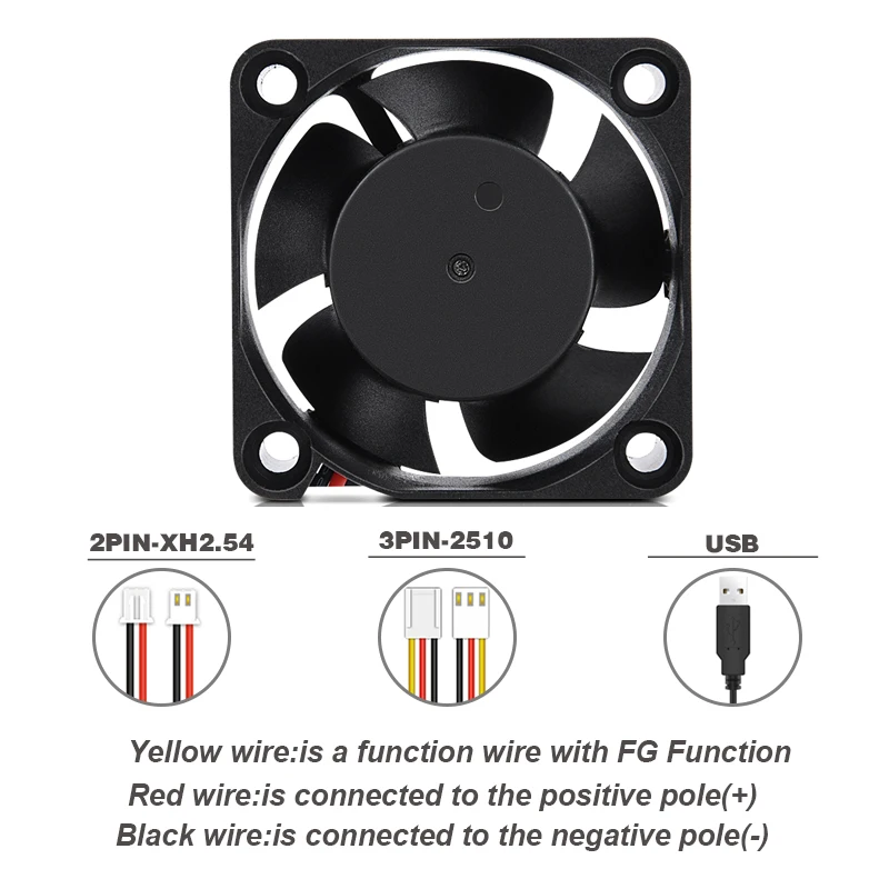 Cooling Fan 40mm Dual Ball 40x40x20mm 24V 12V 5V 2PIN 3PIN Computer Case Heatsink 3D Printer