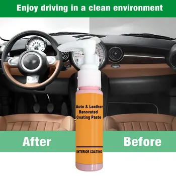 

In Sale Automotive Interior Auto & Leather Renovated Coating Paste Maintenance Agent Quick And Effective Odor-free Harmless