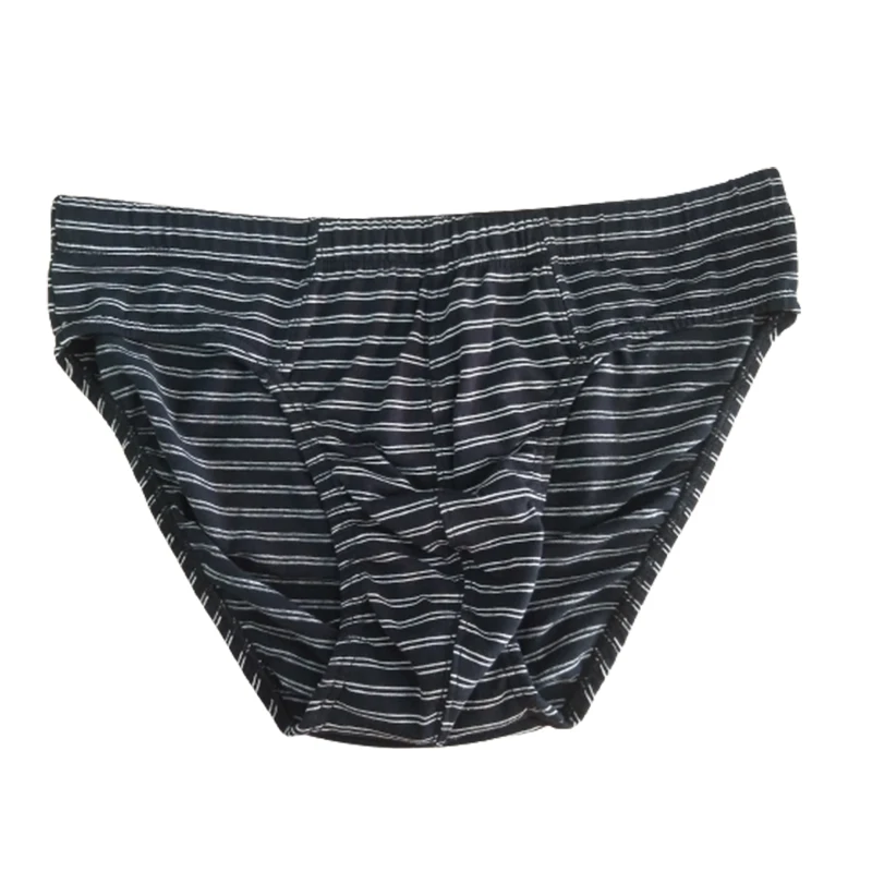 95% Cotton Men's Briefs Striped Underwear Super Soft Panties S-XXL Stretch Male Boys men underwear