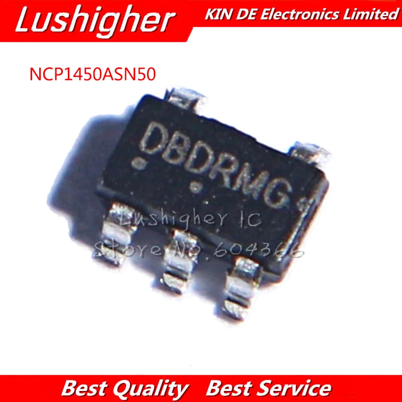10 шт. NCP1450ASN50T1G NCP1450ASN50 DBD SOT23-5 | Электронные компоненты и принадлежности