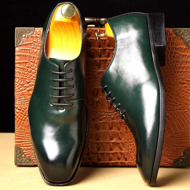 Новейшая мужская деловая офисная обувь; официальная мужская обувь на плоской подошве; свадебные кожаные туфли; мужские дизайнерские вечерние туфли