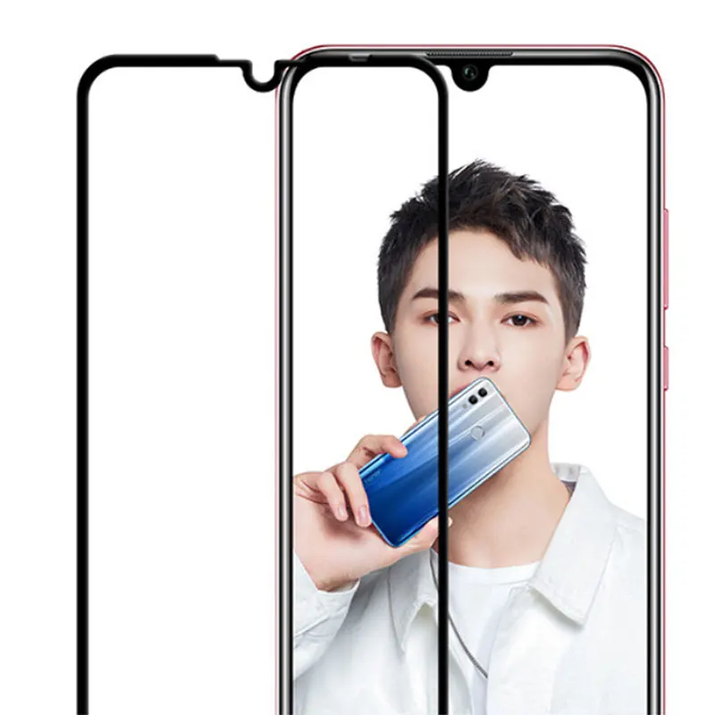 9D закаленное стекло для huawei Y9 Y6 Y5 Y7 P Smart Z Y6 полное покрытие Защита экрана для huawei Honor 8X Nova 3 3i