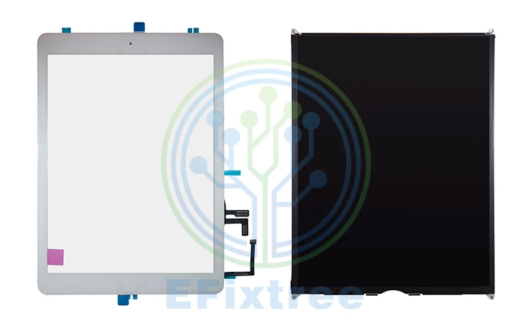 Высокое качество A1474 A1475 A1476 Сенсорная панель ЖК-дисплей экран для iPad Air сенсорный экран дигитайзер панель Черный Белый