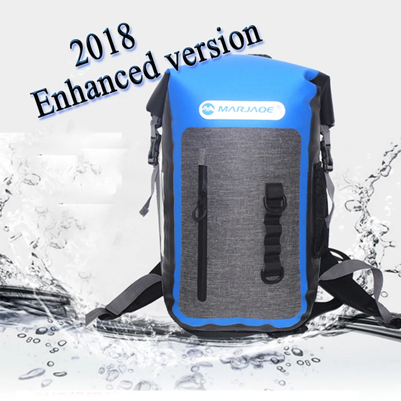 25L открытый речной поход сумка двойной Сухой сумка, водонепроницаемый рюкзак Пеший Туризм дрейфующее плавание сумки комплекты для