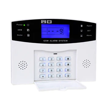

DANMINI Wireless GSM Alarm System Door Sensor PIR Motion Detector Home Security GSM Alarm System LCD Display Siren SIM SMS Alarm