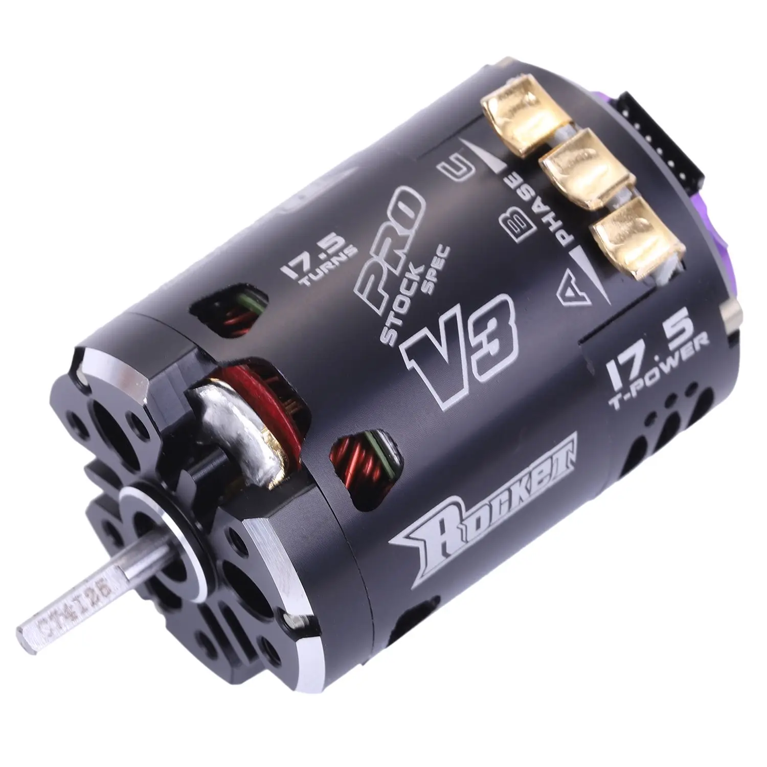 Двигатель бесщеточный SURPASS HOBBY 540 V3 17 5 T для гоночного автомобиля 1/10 RC|Детали и