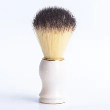 Помазок с деревянной ручкой для ухода за бородой персональный и профессиональный инструмент для бритья