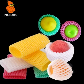 

Foam Net sleeve Set Pocket Shockproof Protection Transport Packing Fruit Vegetable Strawberry Cauliflower Peach Apple Mango Kiwi