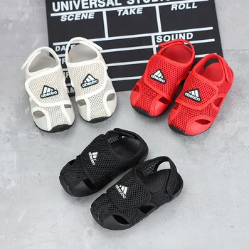 

2020 summer new baby fashion beach shoes boys breathable girls barefoot mesh shoes sandals