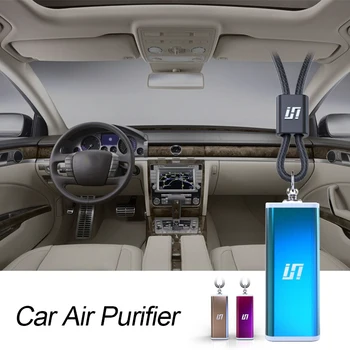 

Car Wearable Air Purifier Necklace Mini Portable USB Air Cleaner Negative Lon Generator Low Noise Air Freshener Car Accessories