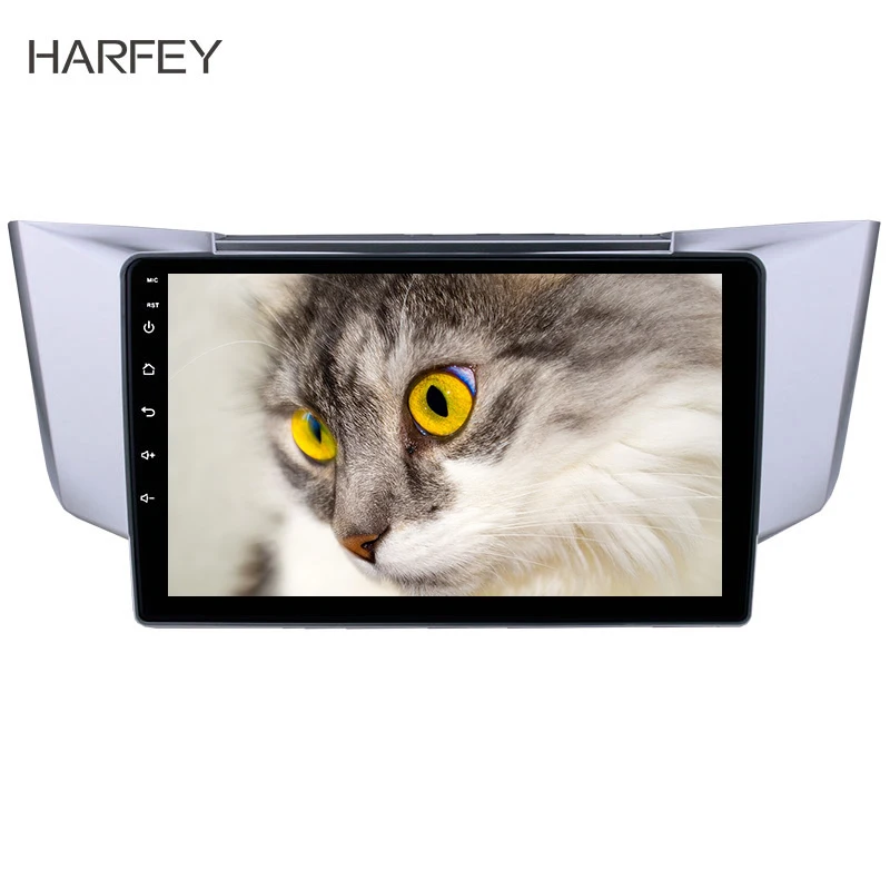 Автомобильный GPS плеер Harfey Android8.1 2Din для Lexus RX300 RX330 RX350 2003-2010 головное устройство с