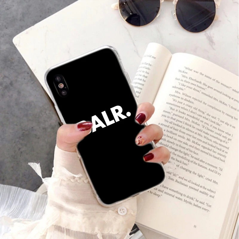 Cool balr log DIY печать рисунок чехол для телефона чехол для iPhone 8 7 6 6S Plus X XS MAX 5 5S SE XR 11 pro max