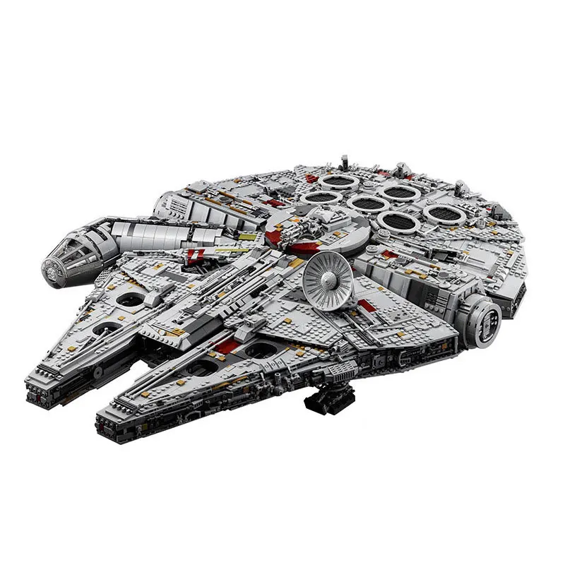 MOC-Docking Bay 327 MOC-21331 75192-1-UCS небольшие строительные блоки Alien Planet Series