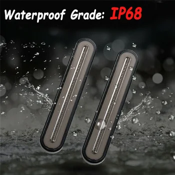 

Rear LED Light Taillight Turn Signal Halo Ring Waterproof Replacement Set