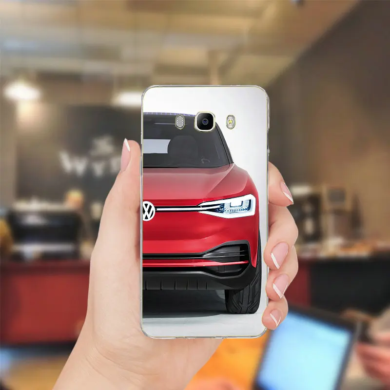 Soft TPU Silicone Mobile Phone Case For Samsung Galaxy A3 A5 A7 J5 J7 J3 J1 J2 Back Cover Coque VW Volkswagen Golf Gti - Цвет: Picture 8