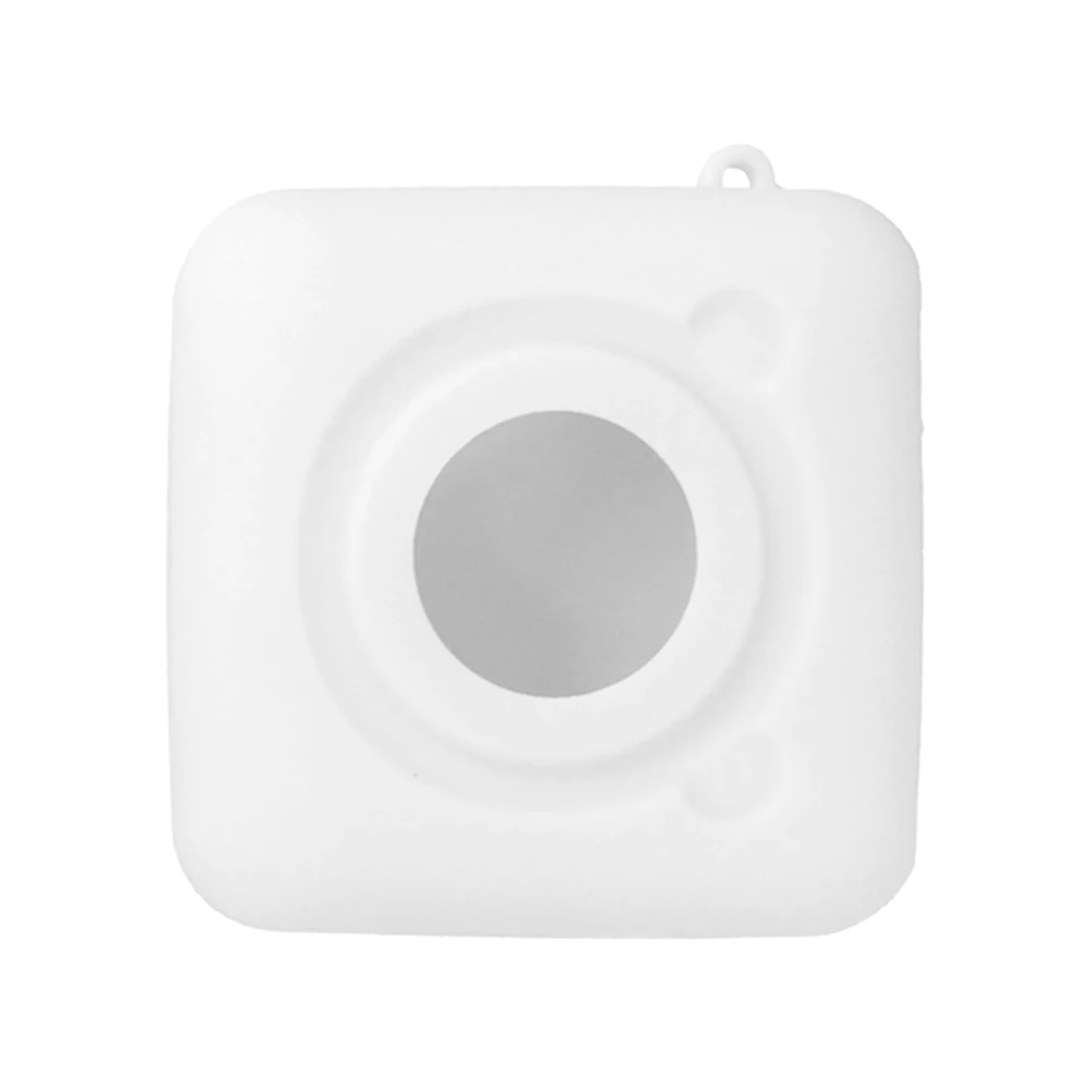 

Solid Easy Install Non Slip Shell Silicone Direct Fit Portable Protective Cover Clear Anti Scratch With Strap For Peripage A6
