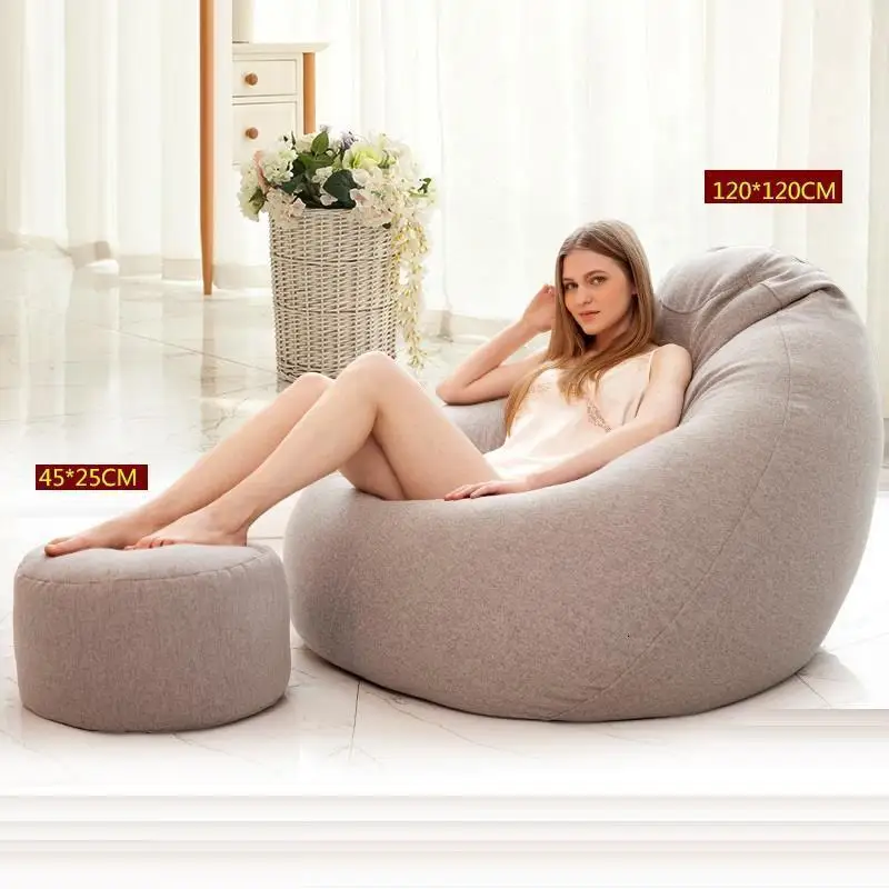 Divano Silla Tatami Totoro Zitzak Stoelen Armut Koltuk кровать Fauteuil Kanepe Beanbag стул Cadeira Puff Asiento Bean Bag Диван