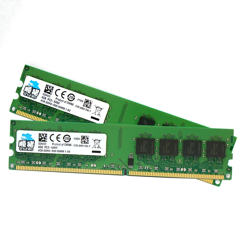 Hynix ic ddr2 4g 8 ГБ 533 667 МГц 800 1 В uподдерживает все AMD CPU компьютеры|Оперативная память| |