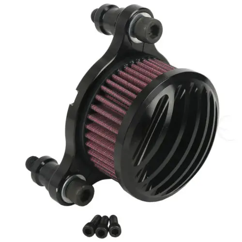 Черный воздухоочиститель Впускной фильтр для Harley Sportster 48 72 XL883 XL1200 04-16
