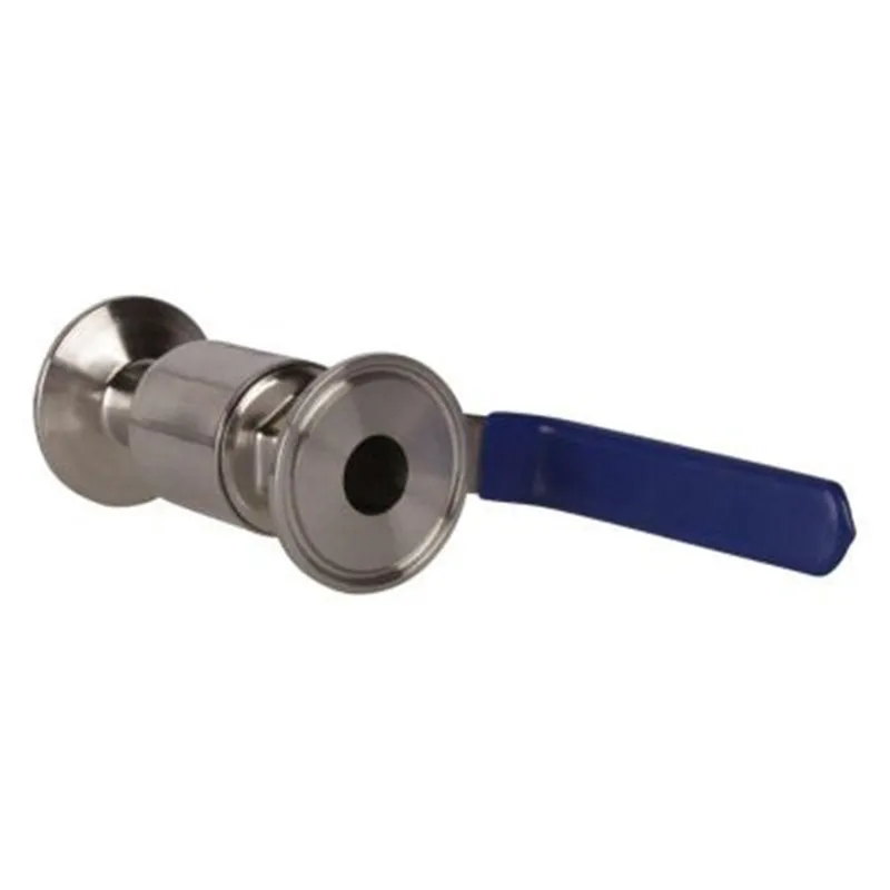 Трехзажимный шаровой клапан из нержавеющей стали 304 PTFE 1 дюйм|ball valve|tri clamp ball valveball