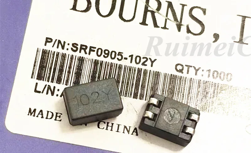 И 20PCSSRF0905-102Y 2X1000UH 0.8A 80V 9X5 мм
